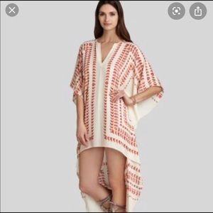 Bcbgmaxazria cristen high low dress